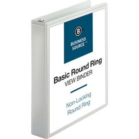 Business Source Round-ring View Binder, BSN09955