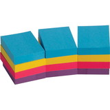 Business Source Extreme Color Adhesive Notes