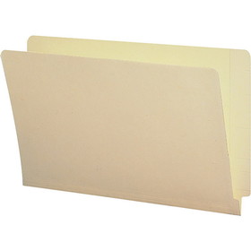 Business Source Straight Tab Cut Legal Recycled End Tab File Folder