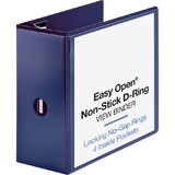 Business Source Navy D-ring Binder, BSN26978