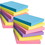 Business Source 3x3 Extreme Colors Adhesive Notes, Price/PK
