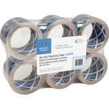 Business Source Heavy-Duty Clear Acrylic Packaging Tape