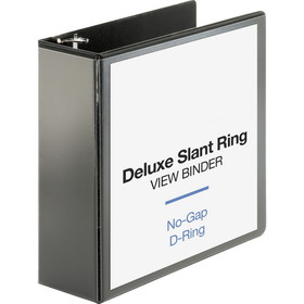 Business Source Deluxe Slant Ring View Binder, BSN62472