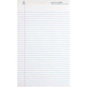 Business Source Micro - Perforated Legal Ruled Pads - Legal