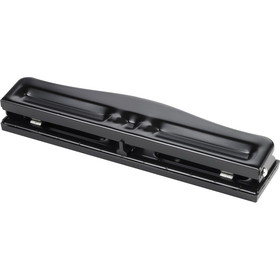 Business Source 3-Hole Adjustable Paper Punch