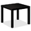 Basyx by HON BLH3170 Corner Table, 24" x 20" x 24" - Black, Price/EA