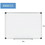 Bi-silque Platinum Plus Dry Erase Board, BVCCR0801170MV, Price/EA