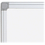 MasterVision Earth Magnetic Dry-Erase Board, 72"W x 48"H - Magnetic Surface - Aluminum Frame, Price/EA