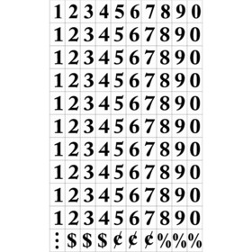 MasterVision Magnetic numbers
