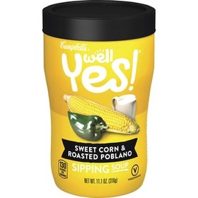 Campbell's Sweet Corn/Roasted Poblano Sipping Soup