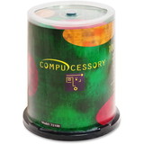 Compucessory CD Recordable Media - CD-R - 52x - 700 MB - 100 Pack Spindle, 120mm1.33 Hour Maximum Recording Time