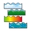Carson-Dellosa Scalloped Border Sets, Cloud, Grass, Ocean Waves, Rainbow - Card Stock - Multicolor, Price/PK