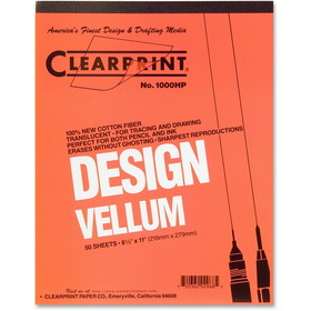 Clearprint Design Vellum Pad - Letter
