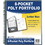 C-Line 8-Pocket Spiral-Bound Poly Portfolio, Price/EA