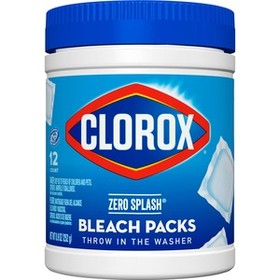 Clorox Zero Splash Bleach Packs