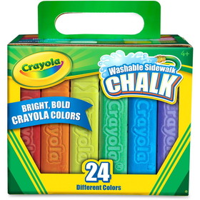 Crayola Washable Sidewalk Chalk, CYO512024