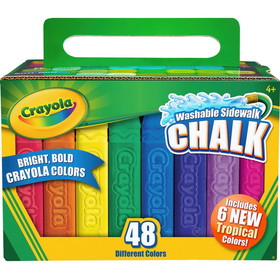 Crayola Washable Sidewalk Chalk, CYO512048