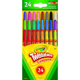 Crayola Mini Twistables Crayons, CYO52-9724