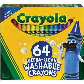 Crayola Washable Crayons, CYO523287
