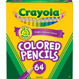 Crayola 64 Count Colored Pencils, Short