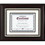DAX Linen Insert Certificate Mahogany Frame, DAXN15907B, Price/EA