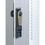DURABLE Brushed Aluminum Combo Lock 72-Key Cabinet, Price/EA