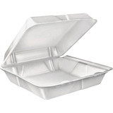 Dart Large 1-Compartment Carryout Foam Trays