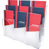 Deflecto Three Tier Document Organizer with Dividers