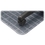 Deflecto SuperMat Checkered Mat, Office - 53" Length x 45" Width - 12" Length x 25" Width Lip - Clear, Price/EA