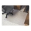 Deflecto SuperMat Checkered Chair Mat, Carpeted Floor - 60" Length x 46" Width - Vinyl - Clear, Price/EA