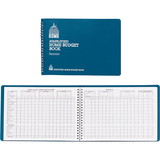 Dome Publishing Simplified Home Budget Book, 64 Sheet(s) - Wire Bound - 7.50" x 10.50" Sheet Size - White - 1Each
