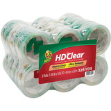 Duck Brand HD Clear Packing Tape, DUC393730