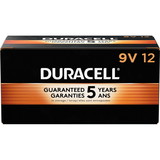 Duracell Coppertop Alkaline 9V Battery - MN1604, DUR01601