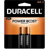 Duracell Coppertop Alkaline AA Battery - MN1500, DURMN1500B2Z