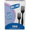 Dixie Medium-weight Disposable Forks Grab-N-Go by GP Pro, DXEFM507