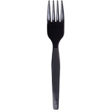 Dixie Medium-Weight Disposable Plastic Forks by GP Pro