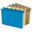 Esselte ESS42700 Esselte Colored Box Bottom Hanging File Folder, 2" Expansion - Ring Fastener - 2" Folder Fastener Capacity - Pressboard - Assorted - 20 / Box, Price/BX