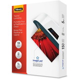 Fellowes Thermal Laminating Pouches - ImageLast?, Jam Free, Letter, 5mil, 150 pack
