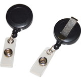 Retractable ID Holder with Belt Clip