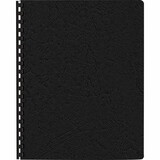 Fellowes Expressions? Grain Presentation Covers Oversize Black, 200 pack