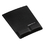 Fellowes Mouse Pad / Wrist Support with Microban Protection, 9.9" x 8.3" x 0.9" - Black - Memory Foam, Jersey, Price/EA