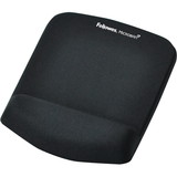 Fellowes PlushTouch? Mouse Pad Wrist Rest with Microban - Black