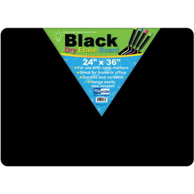 Flipside Black Dry Erase Board, FLP40088