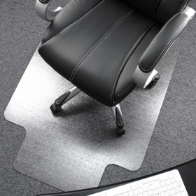 Cleartex Ultimat Chair Mat for Plush-pile Carpets, FLR1113427LR