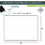 Floortex FLRFCVGM2436WG Viztex Dry Erase Magnetic Glass Whiteboard Board - Multi-Grid