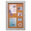 Ghent 1-Door Enclosed Indoor Bulletin Board, Price/EA