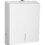 Genuine Joe Hand Towel Dispenser, C Fold, Multifold - 13.5" x 11" x 4.3" - Stainless Steel - White, Price/EA