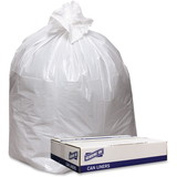 Genuine Joe Extra Heavy-duty White Trash Can Liners, GJO4347W