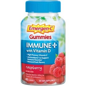 Emergen-C Immune+ Raspberry Gummies