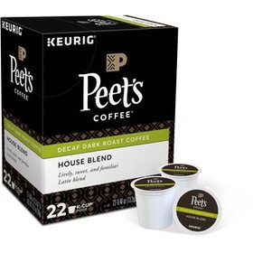 Peet's Coffee&#153; K-Cup House Blend Decaf Coffee